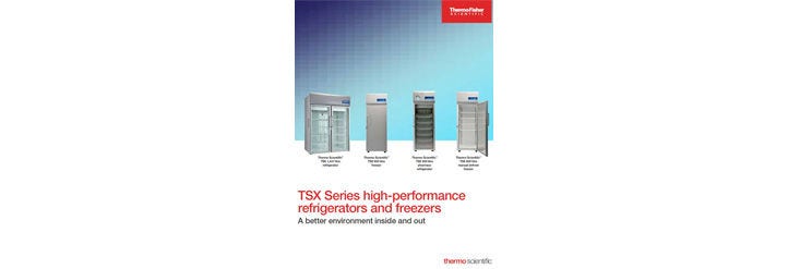 TSX Series High-Performance Refrigerators and Freezers Brochure