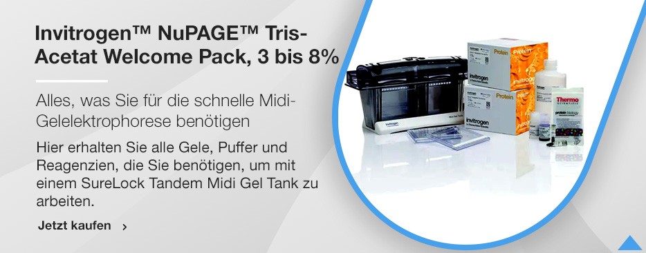 Invitrogen™ NuPAGE™ Tris-Acetate Welcome Pack, 3-8%