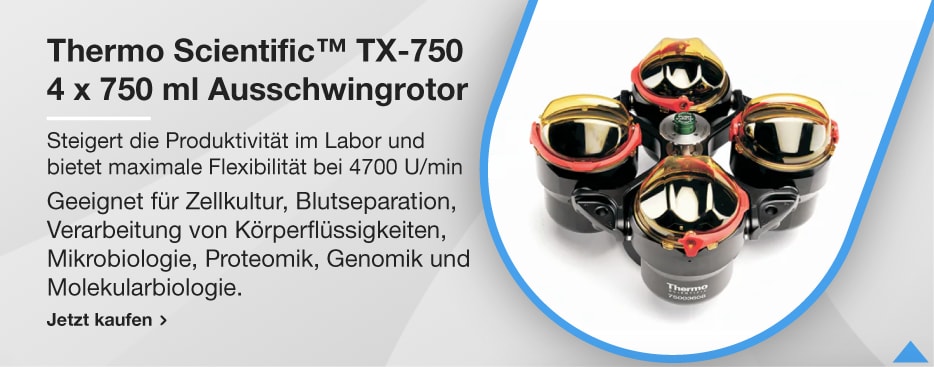 Thermo Scientific™ TX-750 4 x 750 ml Ausschwingrotor